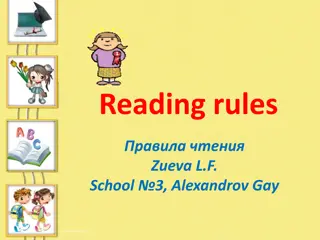 Fun and Engaging Reading Rules for School Children