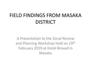 Field Findings from Masaka District - Insights into Agricultural Practices