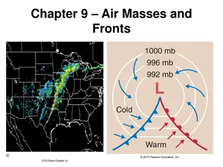 Air Masses and Fronts in Meteorology