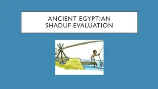 Reflecting on Your Ancient Egyptian Shaduf Project