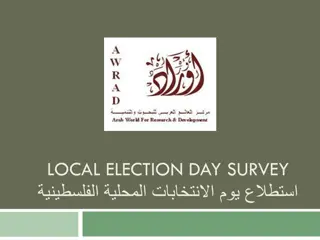 Local Election Day Survey Results and Analysis