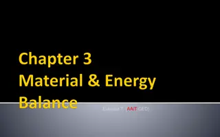 Understanding Material and Energy Balances in Environmental Systems