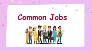 Common Jobs and Career Aspirations with Images