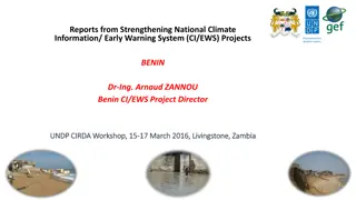 Strengthening National Climate Information/Early Warning System Projects in Benin