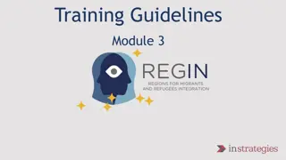 Training Guidelines and Methodology for Fighting Discrimination