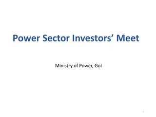 Power Sector Investors Meet Highlights: Socio-Economic Trends, Demand Outlook, and Key Interventions