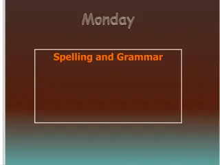 Mastering Spelling and Grammar: A Comprehensive Guide