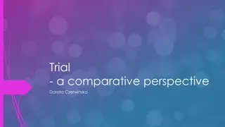 Understanding Criminal Trials: A Comparative Look