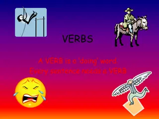 Explore Verbs: Learning the Action Words