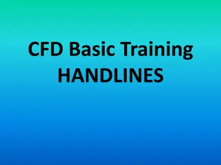 CFD Basic Training: Handline Techniques and Nozzles Overview