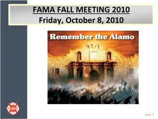 Highlights from FAMA Fall Meeting 2010