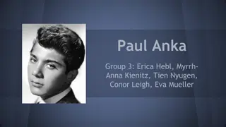 The Evolution of Soft Rock through Paul Anka's Musical Journey