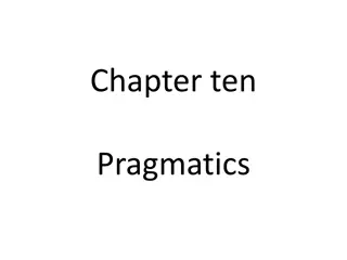 Understanding Pragmatics in Communication