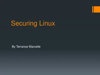 Best Practices for Securing Linux Systems