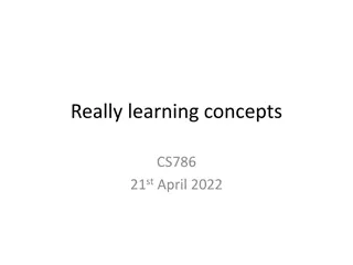 Conceptualization in Machine Learning