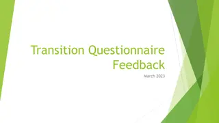 Parent Feedback on Child's Transition to Current Year Group