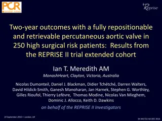 Two-Year Outcomes with Fully Repositionable Aortic Valve in High Surgical Risk Patients