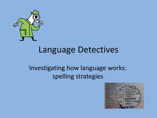 Effective Spelling Strategies for Learning and Remembering Tricky Words