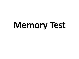 Memory Test Results Analysis