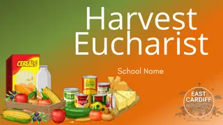 Harvest Eucharist: A Celebration of Thanksgiving