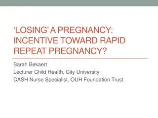 Influencing Factors on Rapid Repeat Pregnancy After Miscarriage or Abortion