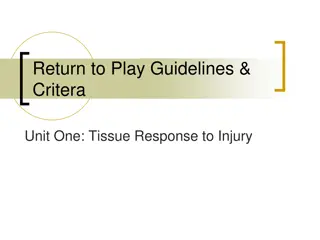 Return to Play Guidelines and Criteria for Athletes