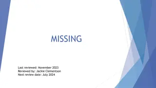 Enhancing Missing Children Process in Surrey: Importance of Return Home Interviews