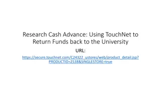 Efficient Process for Returning Funds Using TouchNet