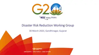 Global Initiatives for Disaster Risk Reduction in Gandhinagar