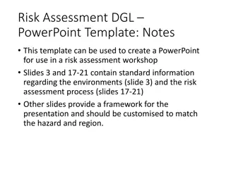 Risk Assessment Workshop Presentation Template