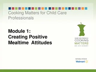 Building Positive Mealtime Habits for Children