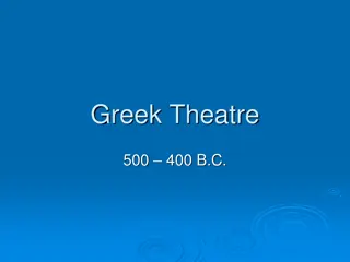 Evolution of Greek Theatre: A Journey Through Time