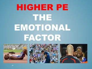 Understanding the Emotional Factor in Performance Evaluation