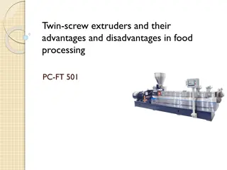 Understanding Twin-Screw Extruders in Food Processing