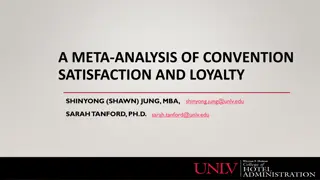 Meta-Analysis of Convention Satisfaction and Loyalty Trends