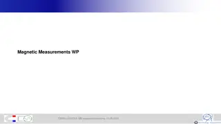 Magnetic Measurements and Dipoles: Preparation Meeting Overview