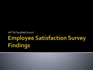 Employee Feedback Survey Analysis and Insights