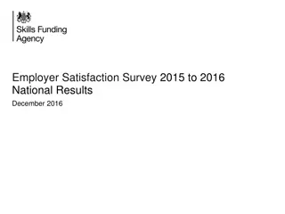 Employer Satisfaction Survey 2015-2016: Key Findings and Analysis