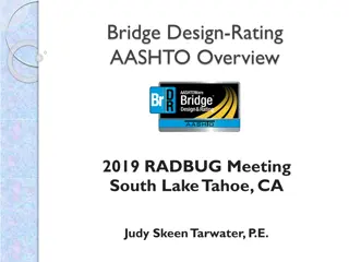 AASHTO Bridge Design and Rating Strategies Overview