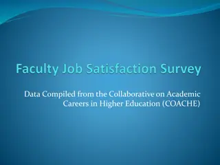 Insights from COACHE Survey on Academic Careers in Higher Education