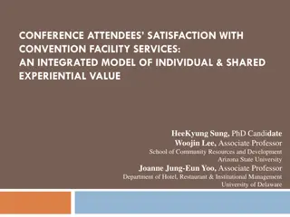 Understanding Convention Attendees' Satisfaction with Facility Services