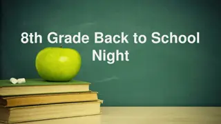 Back to School Night Highlights at Mount View Middle School