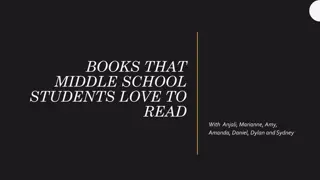 Middle School Students' Favorite Books Recommendations