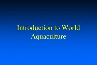 Understanding the Dynamics of World Aquaculture and Seafood Trade