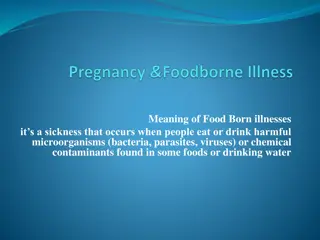 - Risks of Foodborne Illnesses During Pregnancy