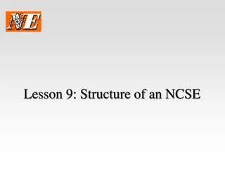 Understanding the Structure of an NCSE