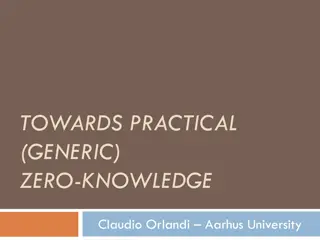 Towards Practical Generic Zero-Knowledge Protocols