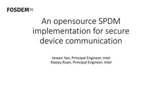 An Open-Source SPDM Implementation for Secure Device Communication