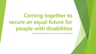 Building an Equal Future for People with Disabilities - Insights from Martin Naughton