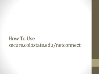 Step-by-Step Guide to Using secure.colostate.edu NetConnect